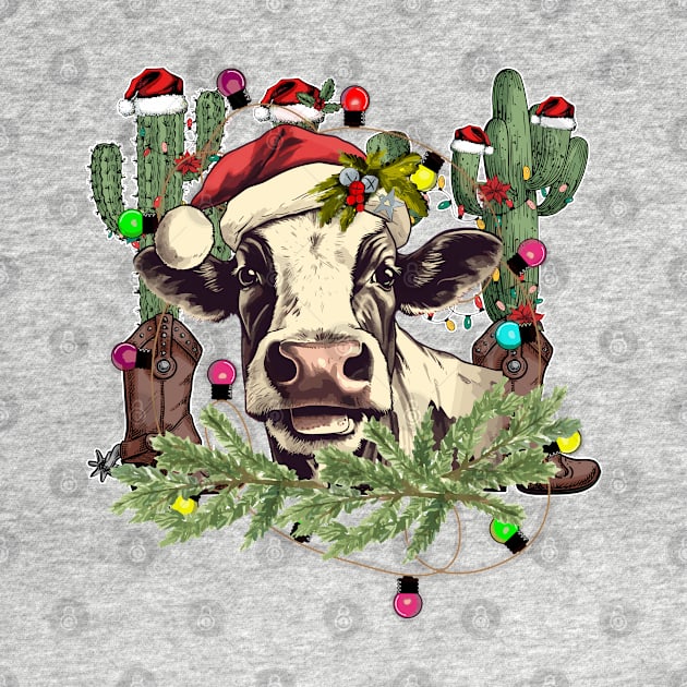 Mooey Christmas Cow by MZeeDesigns